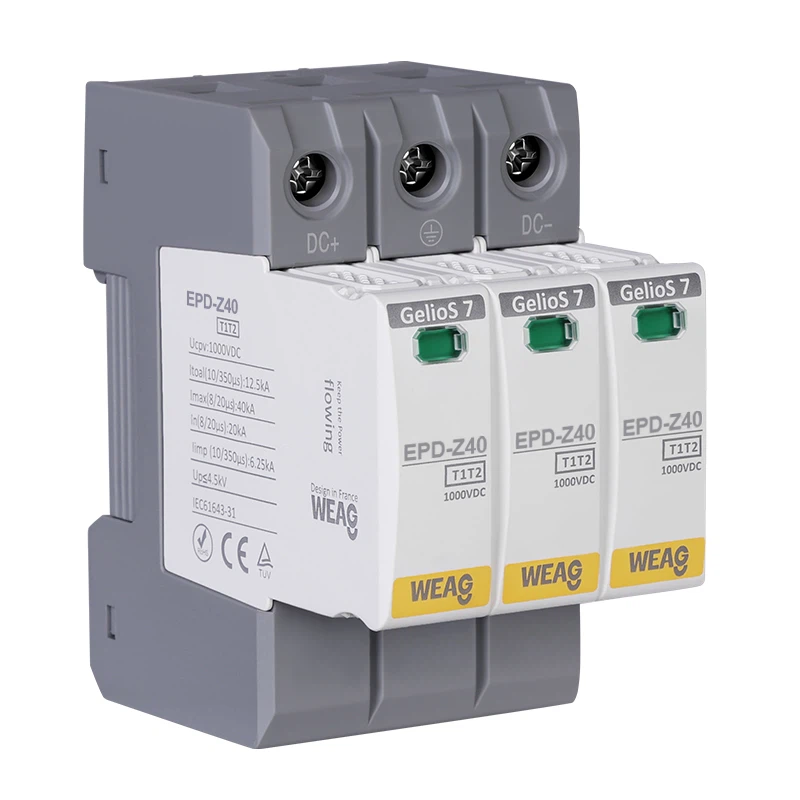 1000V T1T2 3P DC SPD