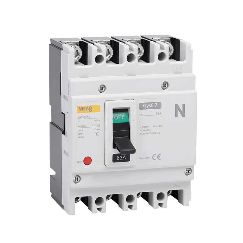 40A 50A 63A Standard MCCB